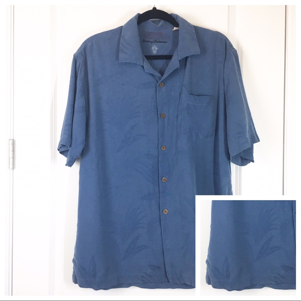 ⤵️$24 Tommy Bahama Silk Camp Shirt - Damaged Tag